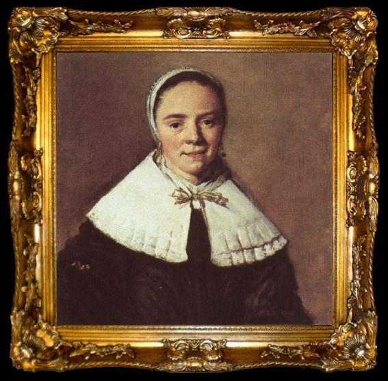 framed  Frans Hals Portrait of a Lady, ta009-2
